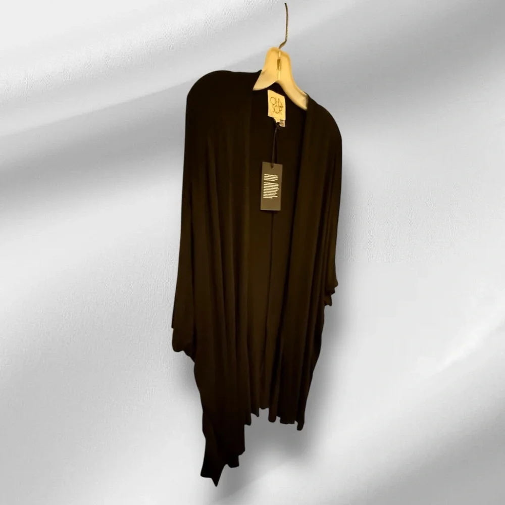 Chaser Black Flowy Cover-Up nwt‎